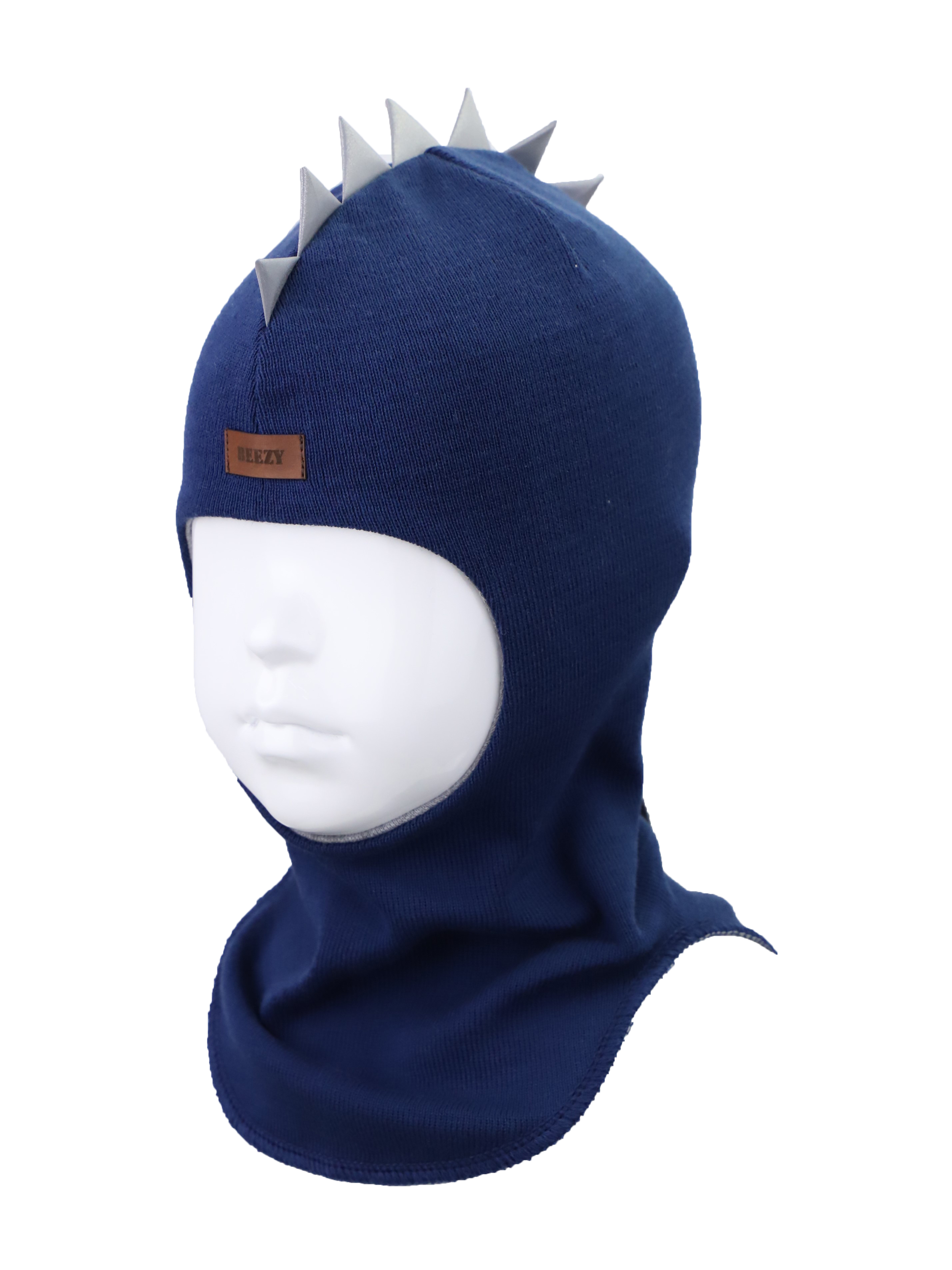 1715/ Шлем-шапка Дино темно-синий