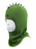 1615/ Шлем-шапка Дино ярко-зеленый