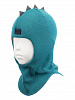 2215/ Шлем-шапка Дино изумрудный, зеленый