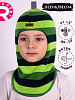 DR-2205-68/ Шапка-шлем Балаклава салатовый, зеленый, темно-зеленый