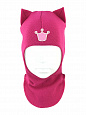1750/ Шлем-шапка Кошка ярко-розовый